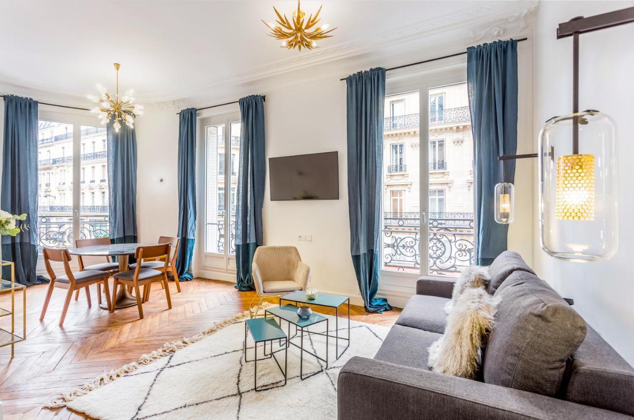 Ferienwohnung Habitat Parisien - 2Br-2Ba - Ac - Balcony - Opera Exterior foto