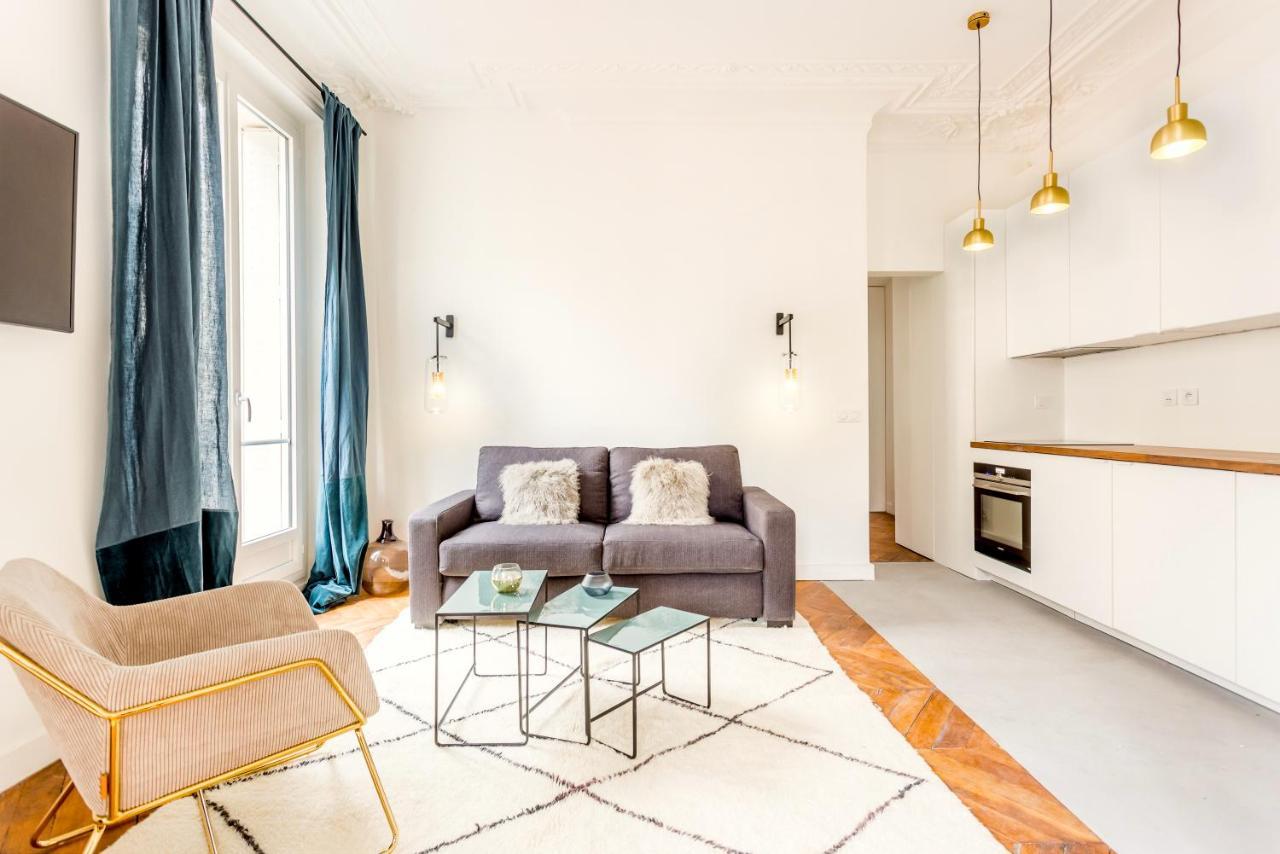 Ferienwohnung Habitat Parisien - 2Br-2Ba - Ac - Balcony - Opera Exterior foto